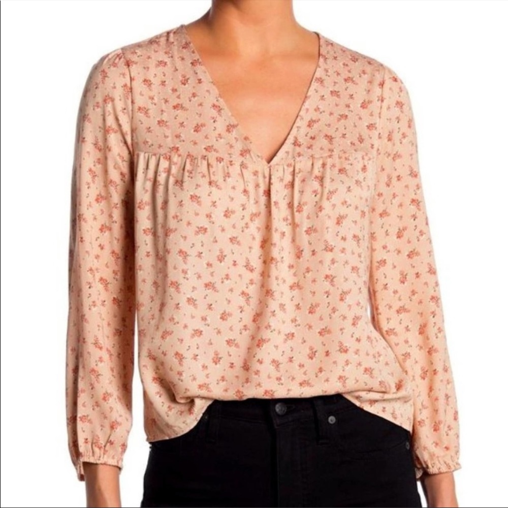 Madewell floral top